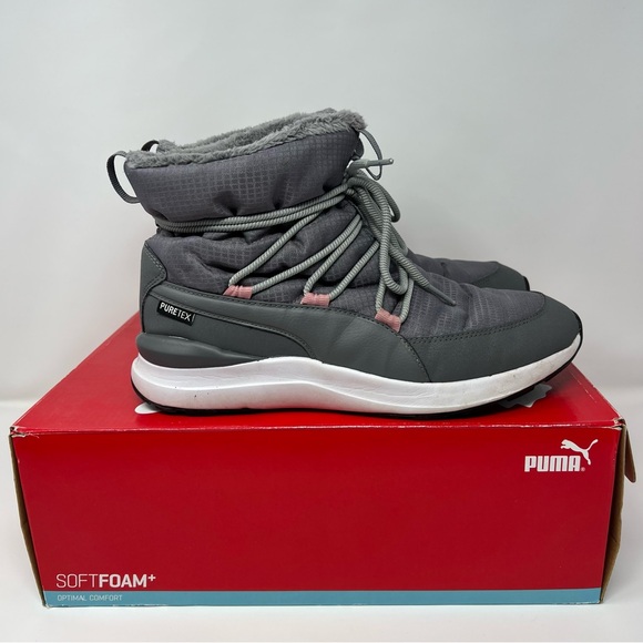 Gray Puma Adela Boots - Picture 2 of 9